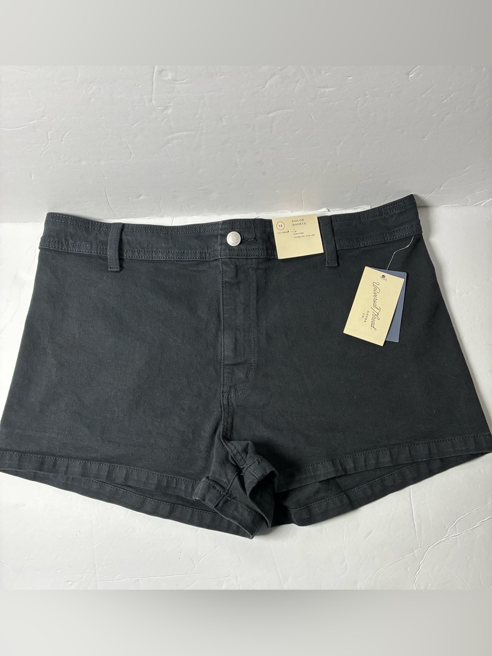 Universal Thread Black High-Waist Sailor Shorts